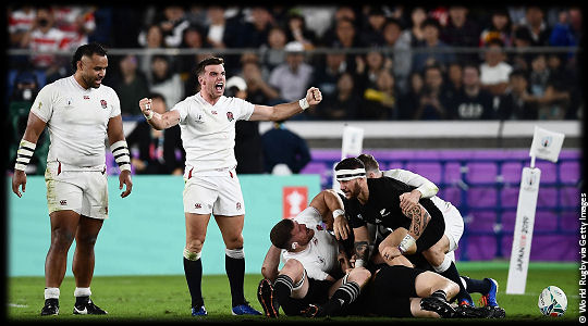 England v New Zealand Billy Vunipola George Ford Kieran Read ruck SF2 RWC2019